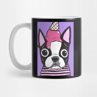 Boston Terrier Ice Cream Mug